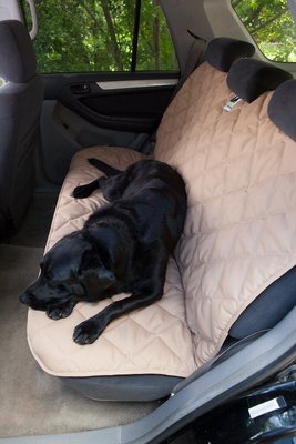 3 Dog Pet Supply Personalized Car Back Seat Protector, slide 1 of 1