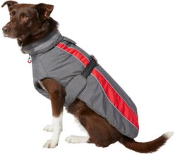 KONG High-Vis Insulated Dog Wrap Parka, Gray, Large
