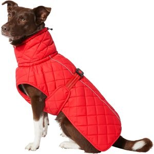 KONG Insulated Quilted Dog Barn Jacket, Red, Medium