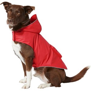 KONG Packable Dog Raincoat, Red, X-Small