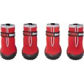 KONG Marl Knit Dog Booties, Red, Large