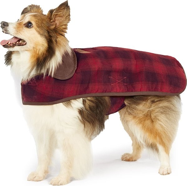 Pendleton Dog Coat, Red Ombre, Small slide 1 of 5