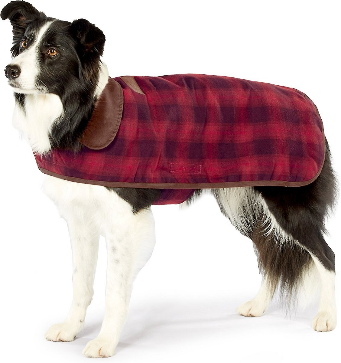 PENDLETON Dog Coat, Red Ombre, Medium