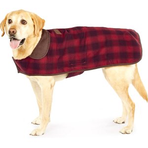 Pendleton Dog Coat, Red Ombre, Large