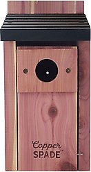 Copper Spade Cedar Bluebird Bird House slide 1 of 7