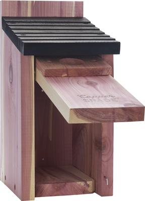 Show full view: Copper Spade Cedar Bluebird Bird House slide 4 of 7