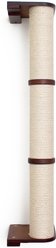 CatastrophiCreations Sisal Cat Climbing Pole, 3-tier, English Chestnut