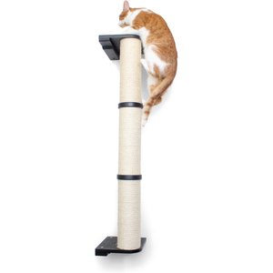 CatastrophiCreations Sisal Cat Climbing Pole, 3-tier, Onyx