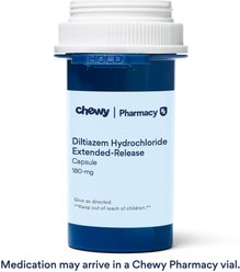Diltiazem (diltiazem hydrochloride) Hydrochloride Extended-Release Capsules, 180-mg, 1 capsule slide 1 of 2