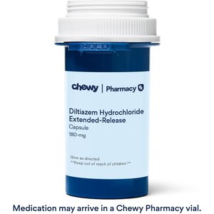 Diltiazem Hydrochloride Extended-Release Capsules, 180-mg, 1 capsule