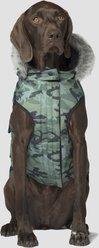 Canada Pooch Everest Explorer Faux Down Insulated Dog Jacket, Green Camo, 10 slide 2 of 5