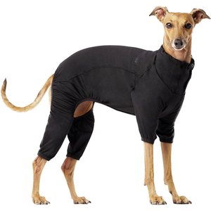 Canada Pooch Thermal Layer Dog Onesie, Black, 18