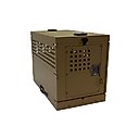 Owens Products Collapsible Dog Crate, Tan, 41 inch