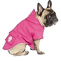 Canada Pooch Torrential Tracker Dog Raincoat, 12, Pink