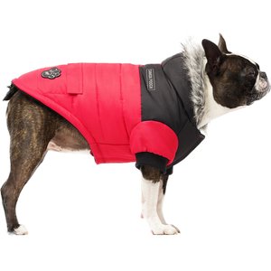 Canada Pooch True North Insulated Dog Parka, Red, 8