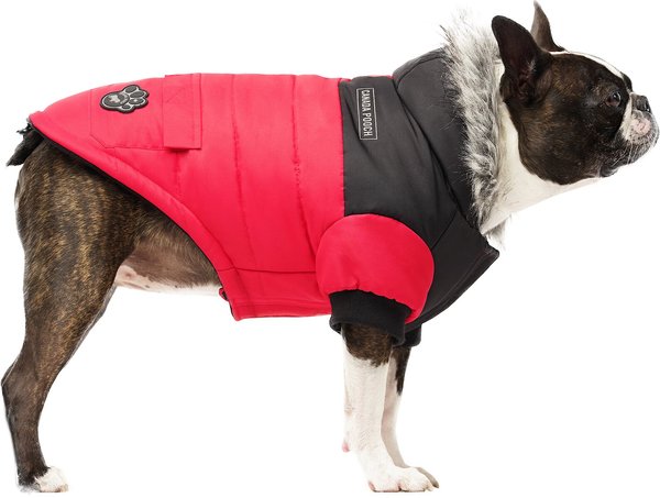 Canada Pooch True North Insulated Dog Parka, Red, 14 slide 1 of 5