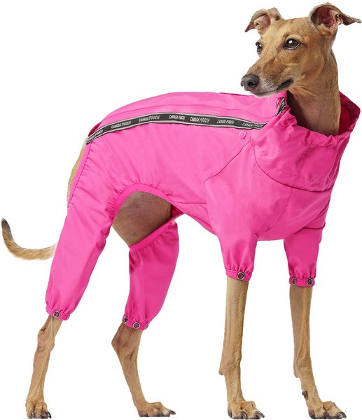 Canada Pooch The Slush Dog Suit, 12, Pink slide 1 of 5