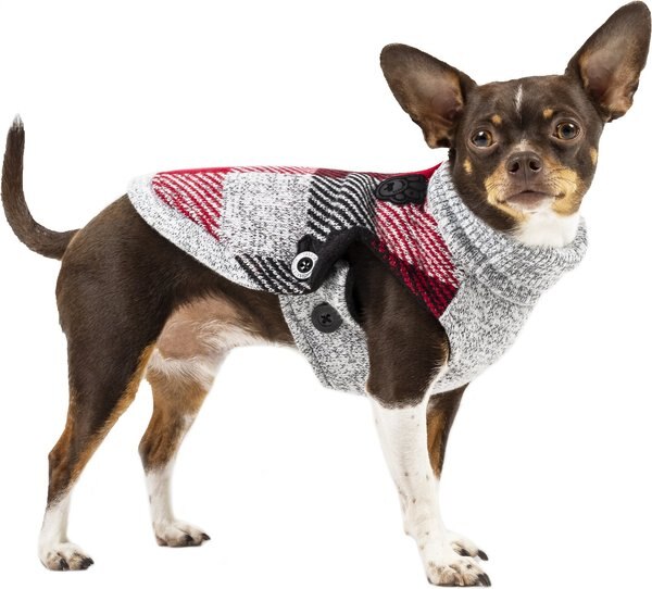 Discontinued CANADA POOCH Northern Knit 2.0 Dog Sweater Jacket, 24