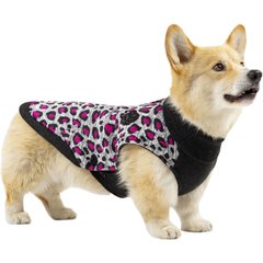 Canada Pooch Northern Knit 2.0 Dog Sweater Jacket, 26, Leopard