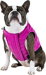 Canada Pooch Shiny North Pole Insulated Dog Puffer Vest, Pink, 12 slide 2 of 5