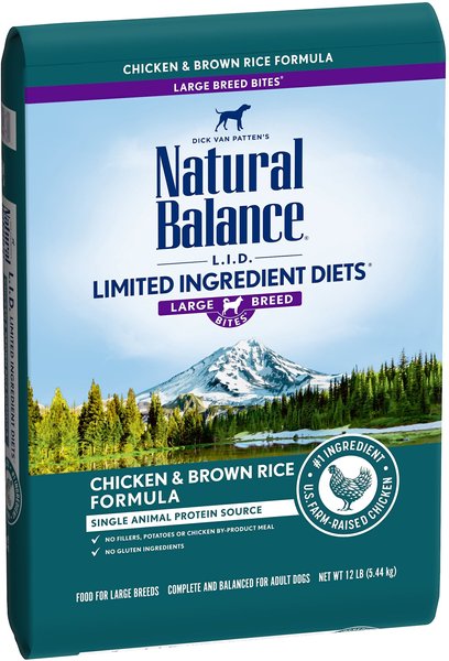 NATURAL BALANCE L.I.D. Limited Ingredient Diets Chicken Brown