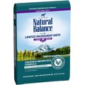 Natural Balance L.I.D. Limited Ingredient Diets Chicken & Brown Rice Formula Large Breed Bites Dry Dog Food, 12-lb bag