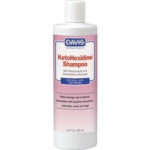 DAVIS KetoHexidine Dog Cat Shampoo 12 fl oz bottle Chewy