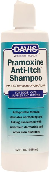 Davis Pramoxine Anti-Itch Dog & Cat Shampoo, 12-oz bottle slide 1 of 1