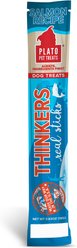 Plato Thinkers Salmon Recipe Single Dog Treat, 1 count