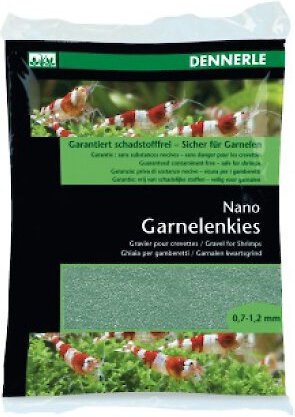 Dennerle Nano Garnelenkies Shrimp Aquarium Gravel, 4.4-lb bag, Java Green slide 1 of 1