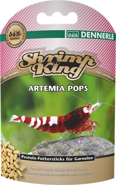 Dennerle Shrimp King Artemia Pops Protein Shrimp Food, 1.4-oz bag slide 1 of 1