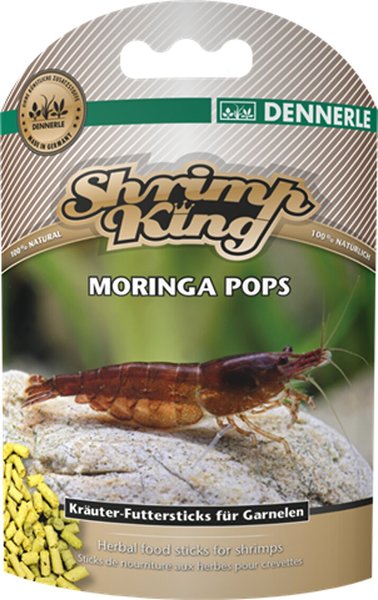 Dennerle Shrimp King Moringa Pops Herbal Shrimp Food, 1.4-oz bag slide 1 of 1