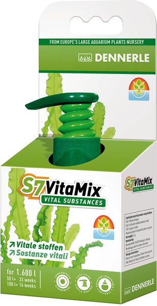 Dennerle S7 VitaMix Vital Substances Aquarium Plant Treatment, 50-mL bottle slide 1 of 1