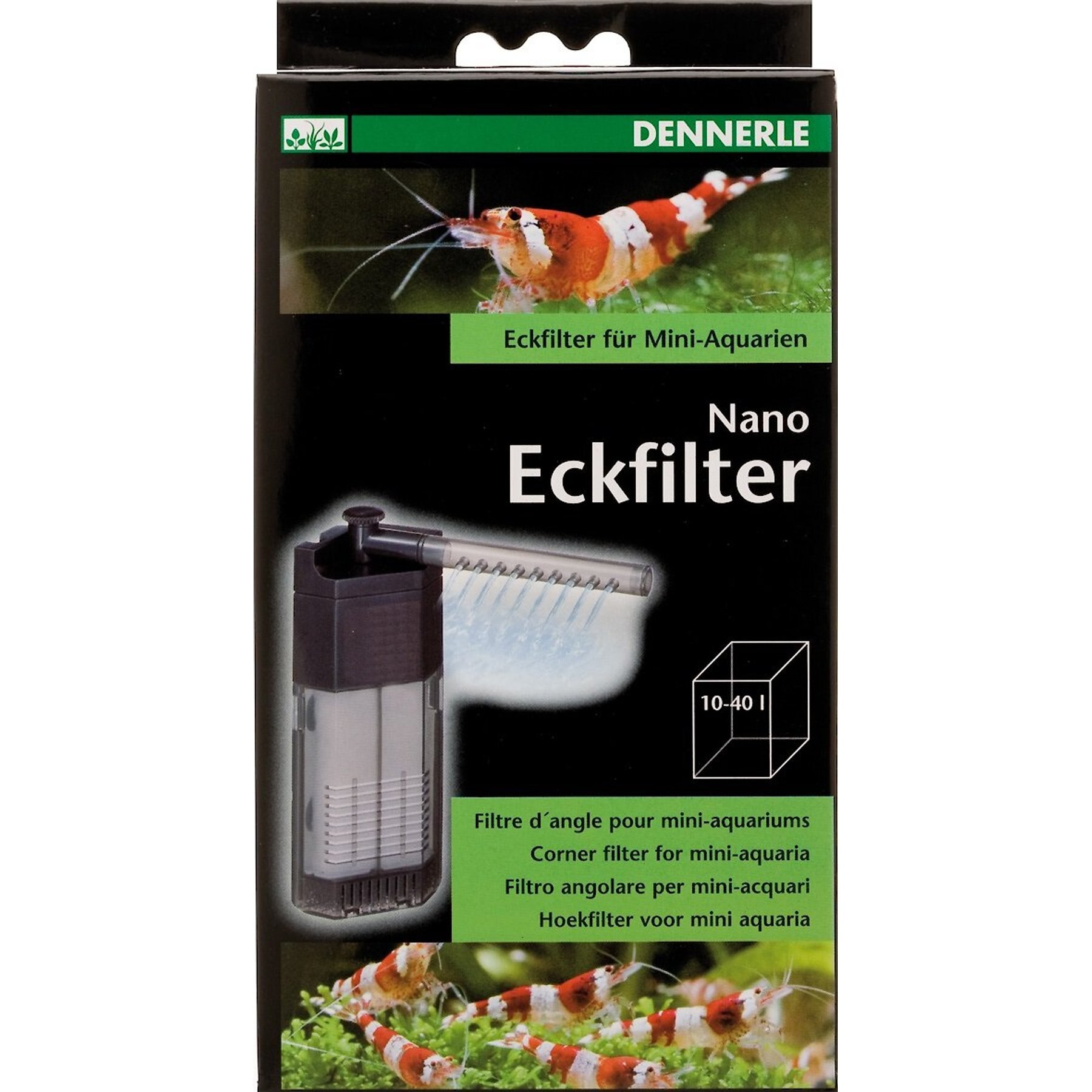 Dennerle Nano Clean Eckfilter filtre d'angle - aquarium - Materiel
