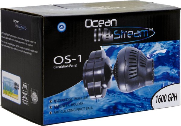 JBJ Aquarium Ocean Stream OS-101 Aquarium Circulation Pump, 1600 GPH slide 1 of 2