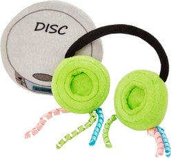 Frisco Retro CD Player Plush Cat Toy with Catnip, 2 count