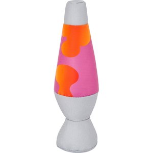 Frisco Retro Lava Lamp Ballistic Nylon Plush Squeaky Dog Toy, Large