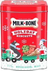 Milk-Bone Limited-Edition Holiday Biscuits Dog Treats, 24-oz tin slide 1 of 9