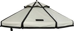 Win World Pet Gazebo Designer Market Dog Kennel Canopy, Beach Sand, 8-ft