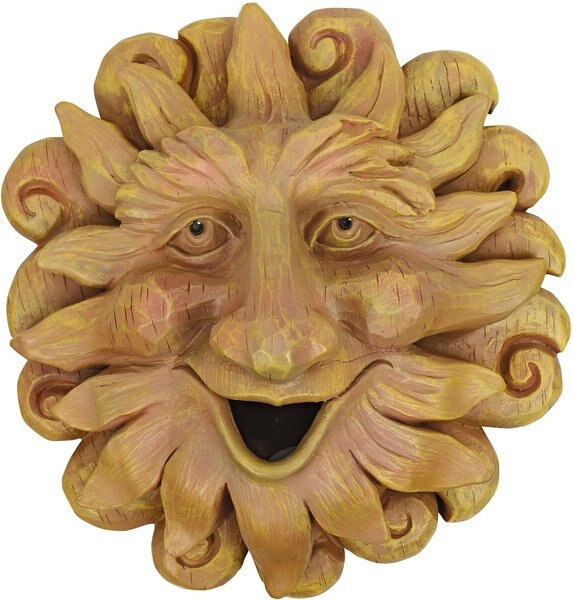 Red Carpet Studios Tree Face Twiggy Beard Birdfeeder, Brown, 12-in