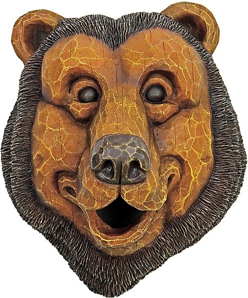 Red Carpet Studios Black Bear Face Bird House