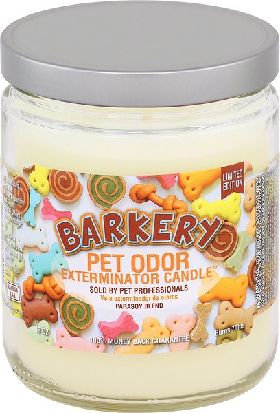 Pet Odor Exterminator Barkery Deodorizing Dog & Cat Candle, 13-oz jar slide 1 of 2