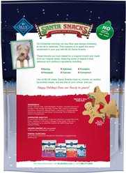 Blue Buffalo Holiday Santa Snacks Oatmeal & Cinnamon Crunchy Dog Treats, 11-oz bag slide 2 of 7