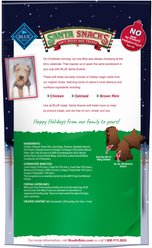 Blue Buffalo Santa Snacks Tasty Chicken Recipe Soft-Moist Dog Treats, 4.5-oz bag slide 2 of 7