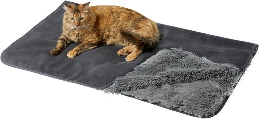 Frisco Eyelash Cat & Dog Blanket, Smoky Gray