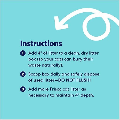 Frisco Natural Lightly Scented Clumping Grass Cat Litter, 20-lb bag
