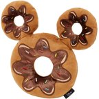 Disney Mickey Mouse Donut Plush Squeaky Dog Toy