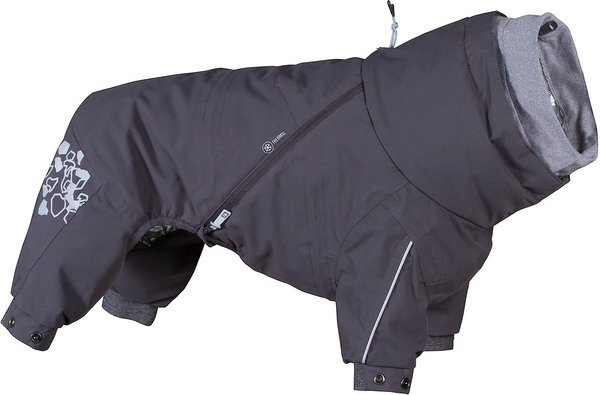 goud vertaler Psychiatrie HURTTA Extreme Overall Insulated Dog Snowsuit, Blackberry, 20M - Chewy.com