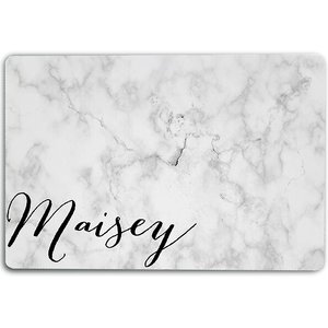 904 Custom Marbled Personalized Dog & Cat Placemat