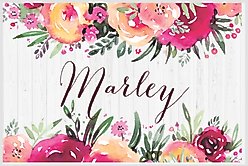 904 Custom Shiplap Personalized Dog & Cat Placemat slide 1 of 4